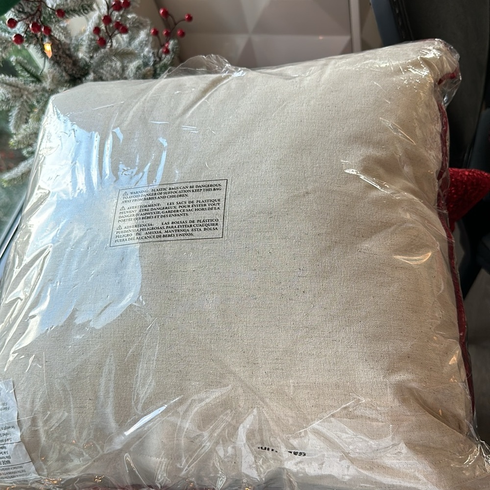 20x20 Christmas tree buggy pillow - Picture 7 of 9